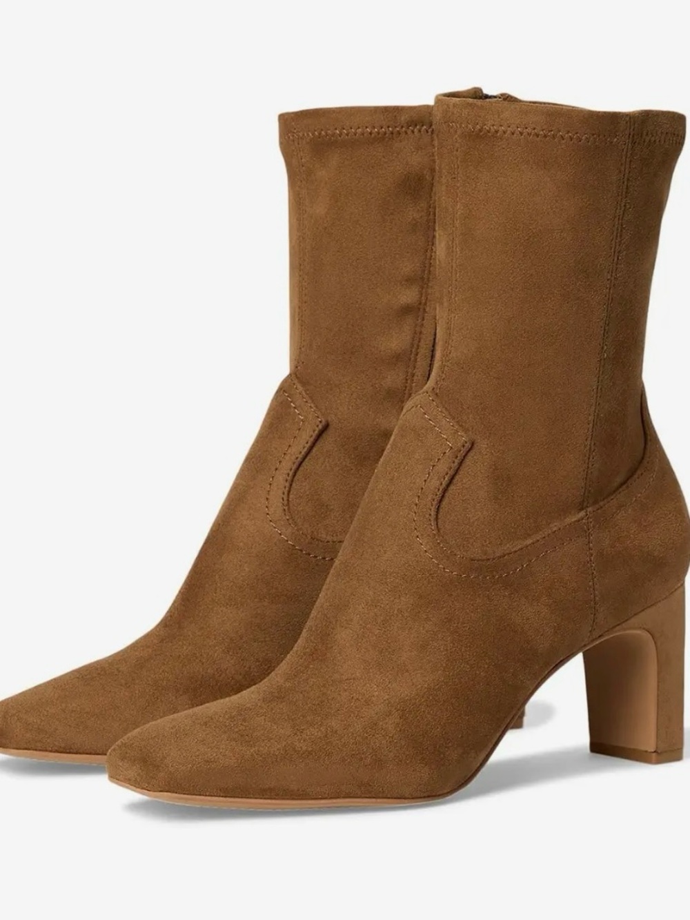 Dolce Vita Roan Mid-Calf Block Heel Boots in Light Brown Size 9 NWOT